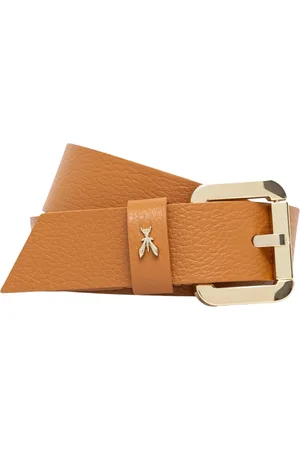Patrizia Pepe Dames, Accessoires, Bruin, Maat: S Leer