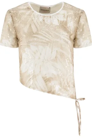ERMANNO SCERVINO Dames, Tops, , Maat: S Poliester