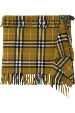 Burberry Dames, Rokken, Groen, Maat: S Wol