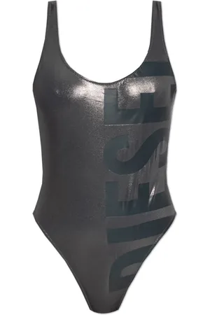 Diesel Dames, Badkleding, Grijs, Maat: XS Polyamide