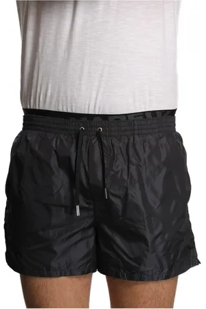 Dsquared2 Heren, Badkleding, Zwart, Maat: S Nylon