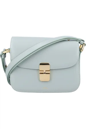 A.P.C. Dames, Tassen, Blauw, Maat: ONE Size Leer