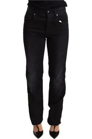 ERMANNO SCERVINO Dames, Jeans, Zwart, Maat: W26 Katoen