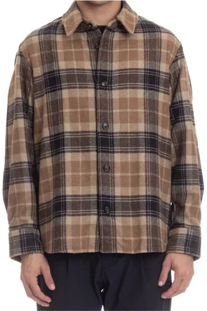 A.P.C. Heren, Overhemden, , Maat: XL Wol