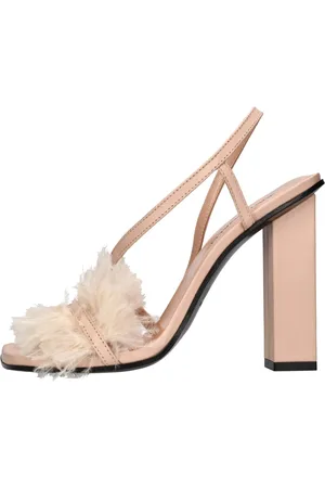 Roberto Cavalli Dames, Schoenen, Roze, Maat: 37 EU Leer