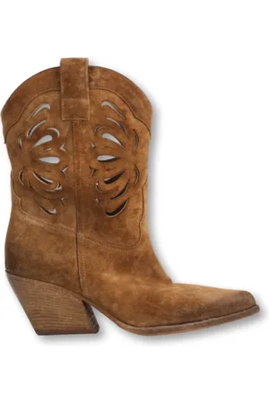 Elena Iachi Dames, Schoenen, Bruin, Maat: 40 EU Leer
