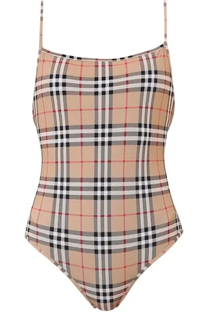 Burberry Dames, Badkleding, Veelkleurig, Maat: XS Polyamide