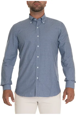 FAY Heren, Overhemden, Blauw, Maat: 3XL Katoen