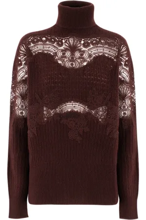 ERMANNO SCERVINO Dames, Truien, Rood, Maat: S