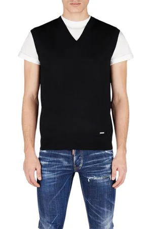 Dsquared2 Heren, Truien, Zwart, Maat: L Wol