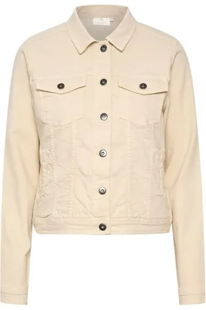 Kaffe Dames, Jassen, , Maat: XL Denim