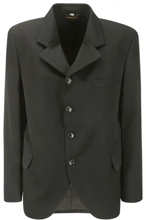 Comme des Garçons Dames, Jassen, Zwart, Maat: S Wol