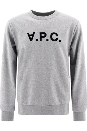 A.P.C. Dames, Sweatshirts & Hoodies, Grijs, Maat: L Katoen