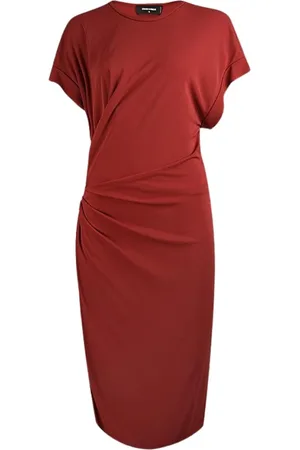 Dsquared2 Dames, Jurken, Rood, Maat: M Viscose