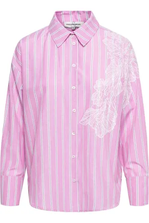 &Co Woman Dames, Blouses & Shirts, Roze, Maat: XL Katoen