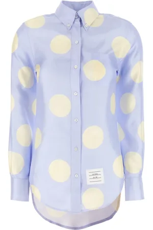 Thom Browne Dames, Blouses & Shirts, Veelkleurig, Maat: XS Zijde
