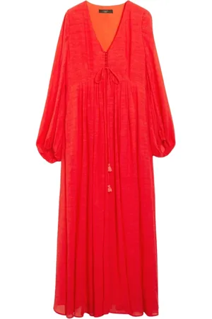Max Mara Dames, Jurken, Oranje, Maat: 2XS