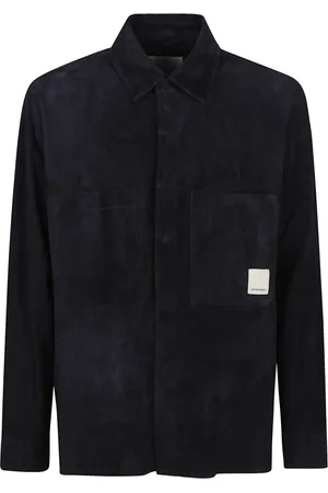 Emporio Armani Heren, Overhemden, Zwart, Maat: L