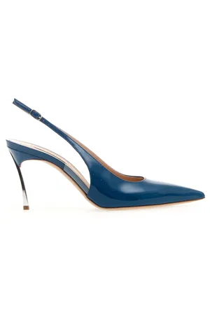 Casadei Dames, Schoenen, Blauw, Maat: 37 EU Leer