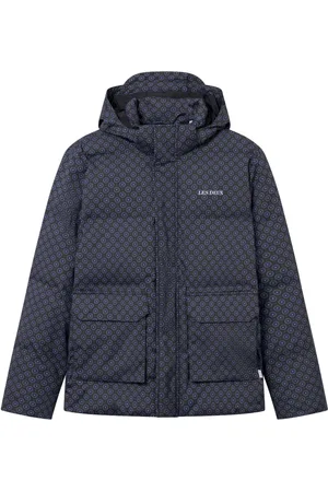 Les Deux Heren, Jassen, Blauw, Maat: M Leer