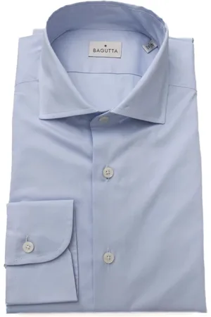BAGUTTA Heren, Overhemden, Blauw, Maat: XL Katoen