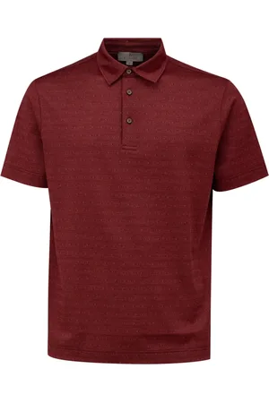 CANALI Heren, Tops, Rood, Maat: L Katoen