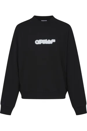 OFF-WHITE Heren, Sweatshirts & Hoodies, Zwart, Maat: S Katoen