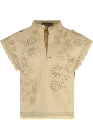 Alberta Ferretti Dames, Blouses & Shirts, , Maat: XS Katoen