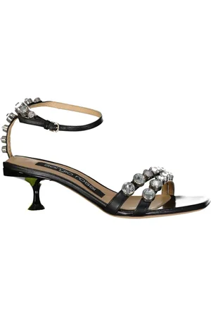 Sergio Rossi Dames, Schoenen, Zwart, Maat: 35 EU Leer