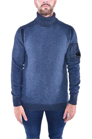 C.P. Company Heren, Truien, Blauw, Maat: XL Fleece