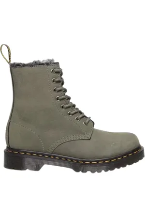 Dr. Martens Dames, Schoenen, Grijs, Maat: 38 EU Leer