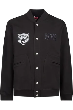 Kenzo Heren, Jassen, Zwart, Maat: S