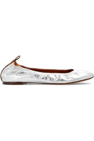 Lanvin Dames, Schoenen, Grijs, Maat: 40 EU Leer