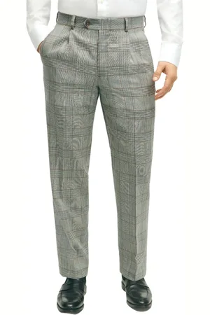 Brooks Brothers Heren, Broeken, Veelkleurig, Maat: W36 Wol
