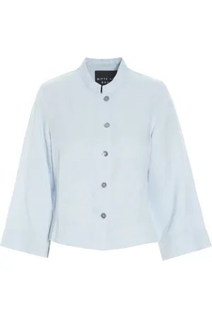 Bitte Kai Rand Dames, Jassen, Blauw, Maat: XL Linnen