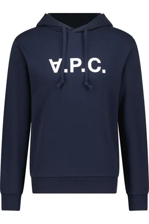 A.P.C. Heren, Sweatshirts & Hoodies, Blauw, Maat: M