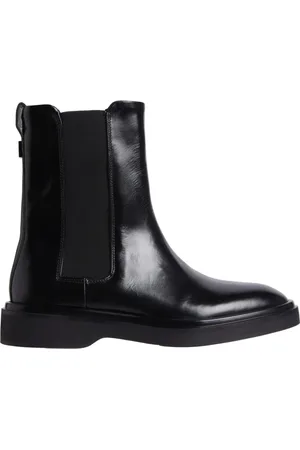 Calvin Klein Dames, Schoenen, Zwart, Maat: 39 EU Leer