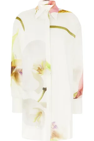 GENNY Dames, Blouses & Shirts, Veelkleurig, Maat: M Katoen
