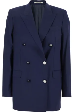 TAGLIATORE Dames, Jassen, Blauw, Maat: 2XS Wol