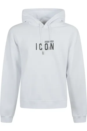 Dsquared2 Heren, Sweatshirts & Hoodies, Wit, Maat: M Katoen