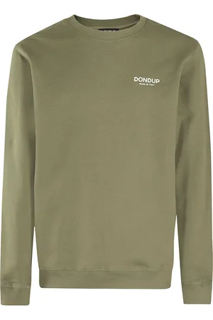 Dondup Heren, Sweatshirts & Hoodies, Groen, Maat: XL Katoen