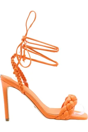 Guess Dames, Schoenen, Oranje, Maat: 36 EU Leer