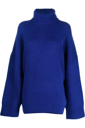 The Attico Dames, Truien, Blauw, Maat: M Wol