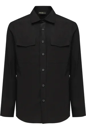 Giuliano Galiano Heren, Overhemden, Zwart, Maat: 2XL