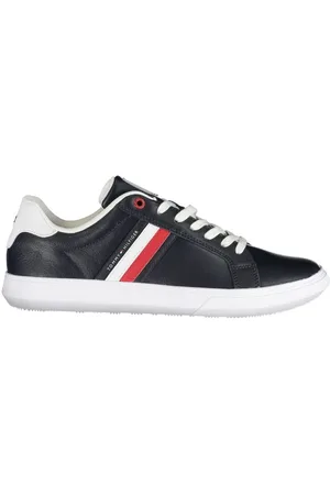 Tommy Hilfiger Heren, Schoenen, Blauw, Maat: 42 EU Leer