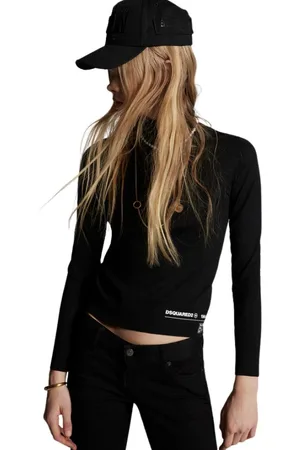 Dsquared2 Dames, Tops, Zwart, Maat: M Wol