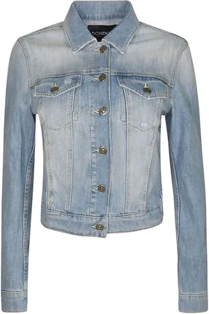 Dondup Dames, Jassen, Blauw, Maat: M Denim