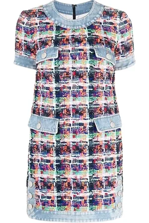 Dsquared2 Dames, Jurken, Veelkleurig, Maat: XS Denim