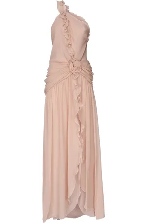 BLUMARINE Dames, Jurken, Roze, Maat: S Zijde