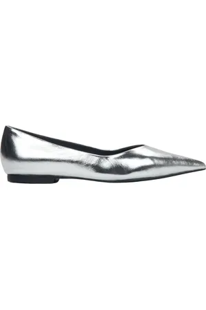 Estro Dames, Schoenen, Grijs, Maat: 39 EU Leer